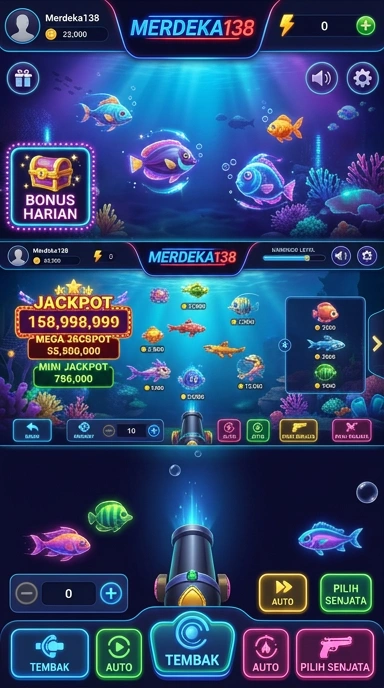 Pratinjau antarmuka merdeka138 — aplikasi APK resmi Android v3.9.5
