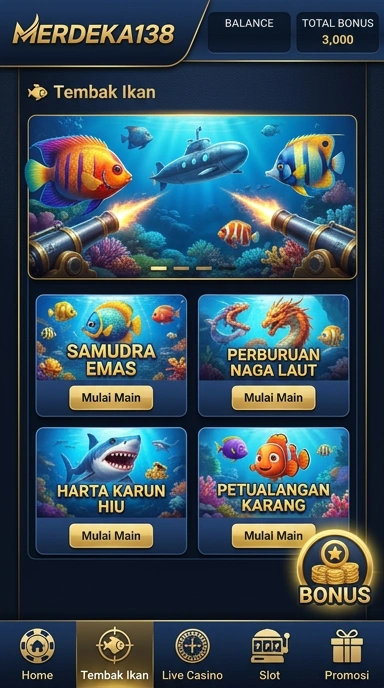 Cuplikan layar menu unduhan merdeka138 untuk perangkat Android