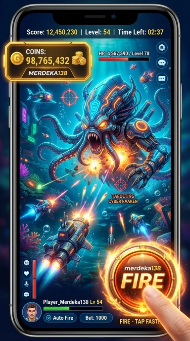 Galeri pratinjau visual merdeka138 build APK resmi terbaru